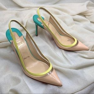 Christian Louboutin Sling back Heels(USED)